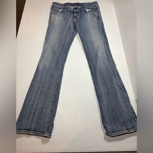 Y2K Guess Light Blue Flare Jeans